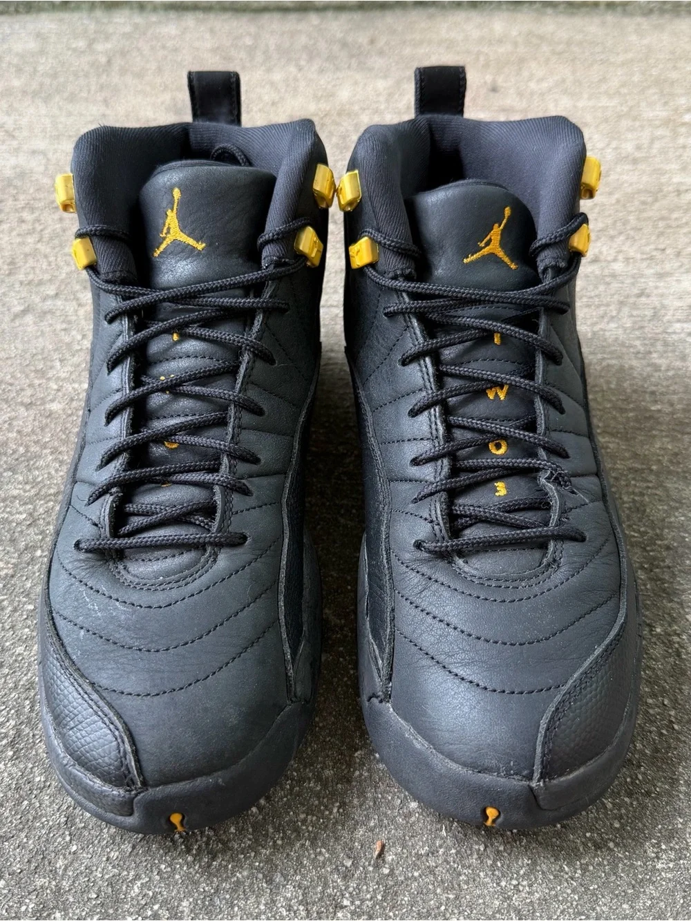 Air Jordan 12 Retro Black Taxi (GS) Gradeschool Kids’ Shoes Size 7Y 153265-071